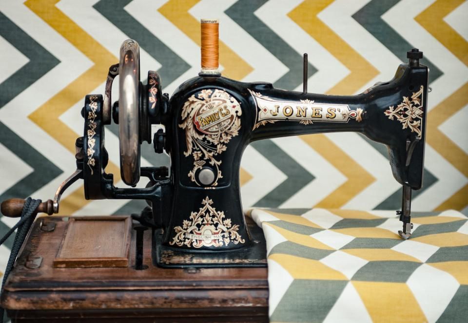 Vintage sewing machine